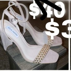 Steve Madden tan heels